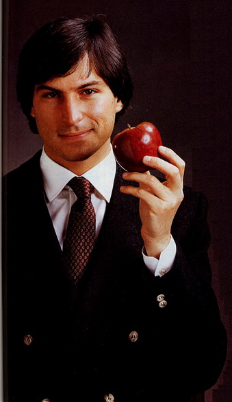 Steve Jobs with Apple